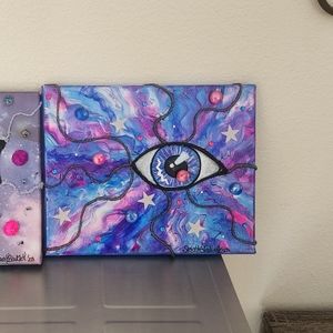 Original Mixed Media Art 'Cosmic Odyssey'